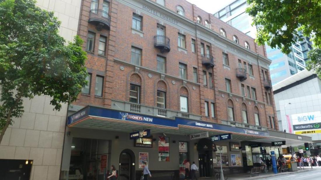 Hostel Base Brisbane Embassy Exterior foto